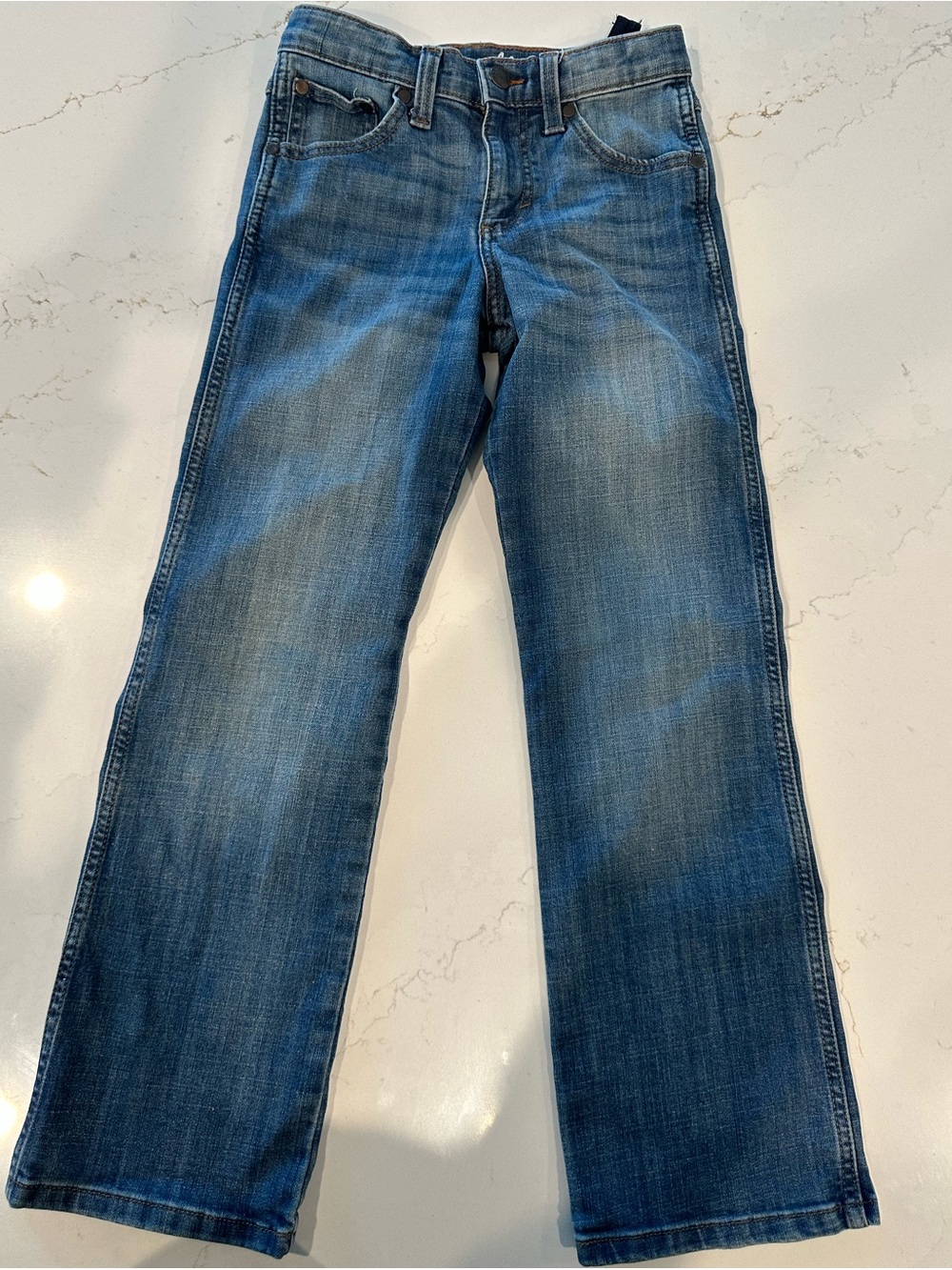 Classic boys Blue Straight-Leg Jeans size 10-12